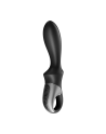 Vibromasseur noir USB, chauffant et connecté Heat Climax Satisfyer
