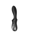 Vibromasseur noir USB, chauffant et connecté Heat Climax Satisfyer
