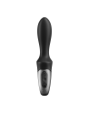 Vibromasseur noir USB, chauffant et connecté Heat Climax Satisfyer