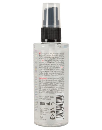 Nettoyant 2 en 1 Corps et sextoys sans alcool 100 ml