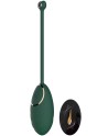 Œuf vibrant Vert Emeraude avec télécommande USB