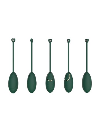 Œuf vibrant Vert Emeraude avec télécommande USB