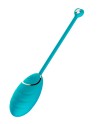 Œuf vibrant bleu avec télécommande USB