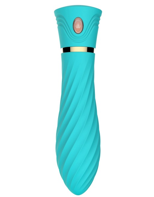 Mini Vibromasseur bleu USB