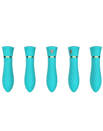 Mini Vibromasseur bleu USB