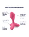 Vibromasseur anal USB rose Game Changer Satisfyer 