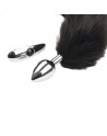Plug interchangeable aluminium avec queue noire souple 