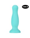 Plug anal ventouse vert pastel taille M 