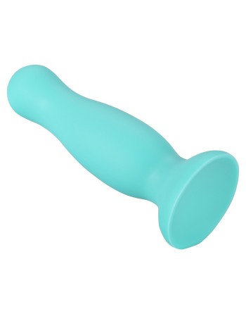 Plug anal ventouse vert pastel taille M 