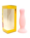 Plug anal ventouse rose pastel taille M 