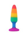 Plug anal multicouleur taille M 