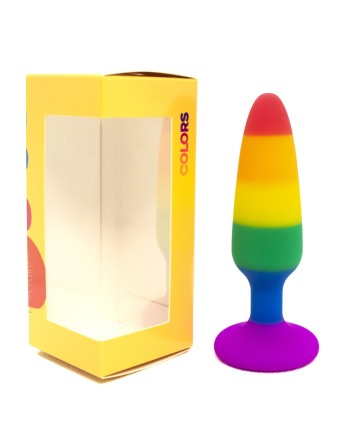 Plug anal multicouleur taille M 