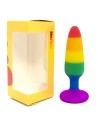 Plug anal multicouleur taille M 
