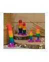 Plug anal multicouleur taille M 