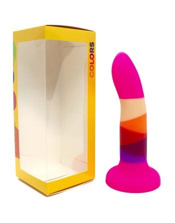 Gode ventouse 6 couleurs rose 