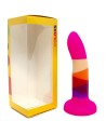 Gode ventouse 6 couleurs rose 