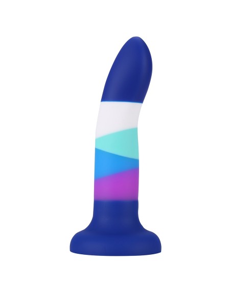 Gode ventouse 6 couleurs bleu 