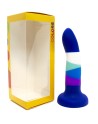 Gode ventouse 6 couleurs bleu 