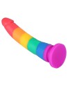 Gode ventouse multicouleur taille S 