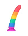 Gode ventouse multicouleur taille S 