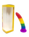 Gode ventouse multicouleur taille S 