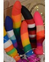 Gode ventouse multicouleur taille S 