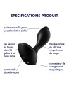 Plug anal vibrant noir USB Backdoor Lover Satisfyer 