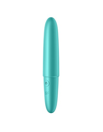 Vibromasseur turquoise USB Ultra Power Bullet 6 Satisfyer 