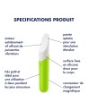 Vibromasseur vert USB Ultra Power Bullet 7 Satisfyer 