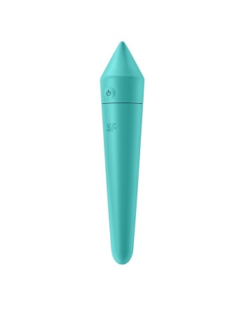 Vibromasseur connecté turquoise USB Ultra Power Bullet 8 Satisfyer 