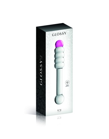 Gode en verre bicolor  n°11 Glossy 