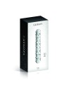 Gode en verre transparent perlé  n°6 Glossy 