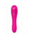 Vibromasseur 10 modes  et stimulateur par vibrations à picots sur membrane rose 10 programmes USB