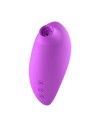 2en1 Stimulateur clitoridien à picots par aspiration avec son œuf vibrant à distance violet