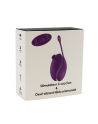 2en1 Stimulateur clitoridien à picots par aspiration avec son œuf vibrant à distance violet