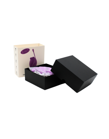 2en1 Stimulateur clitoridien à picots par aspiration avec son œuf vibrant à distance violet