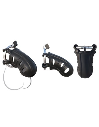 Cage de chasteté en silicone pour pénis C-Ringz 