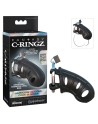 Cage de chasteté en silicone pour pénis C-Ringz 