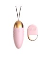 Oeuf  vibrant rose avec télécommande à piles