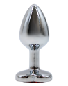 Plug bijou coeur en aluminium bijou rouge Small LOVELY