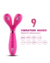 Vibromasseur Wand  rose en forme de Y avec 3 moteurs