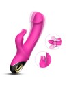Vibromasseur Rabbit rose 9 modes de vibrations puissantes