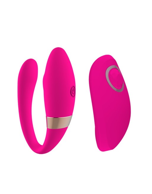Vibromasseur rose pour couple