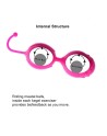 Boules de Geisha violet silicone 