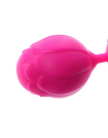 Boules de Geisha Rose silicone 