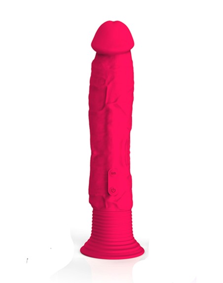 Gode ventouse vibrant rose flashy 10 vitesses