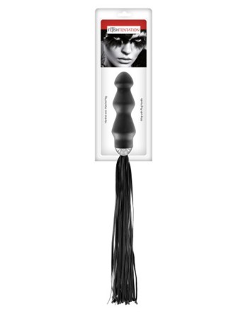 Martinet avec manche plug anal noir Fetish Tentation 