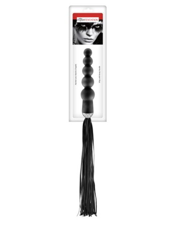 Martinet avec manche chapelet anal noir Fetish Tentation 