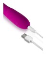 Vibromasseur rabbit Becca rose USB avec gland stimulant 10 programmes 