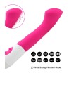 Vibromasseur rose tête plate spécial point G